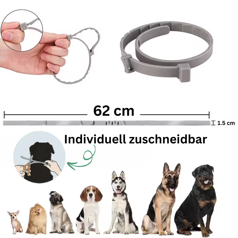 FlauschWerk™ - Zeckenhalsband - "Zeck-Schreck"
